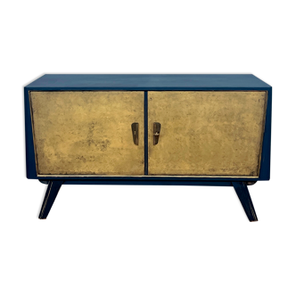 Enfilade vintage tv furniture feet compass