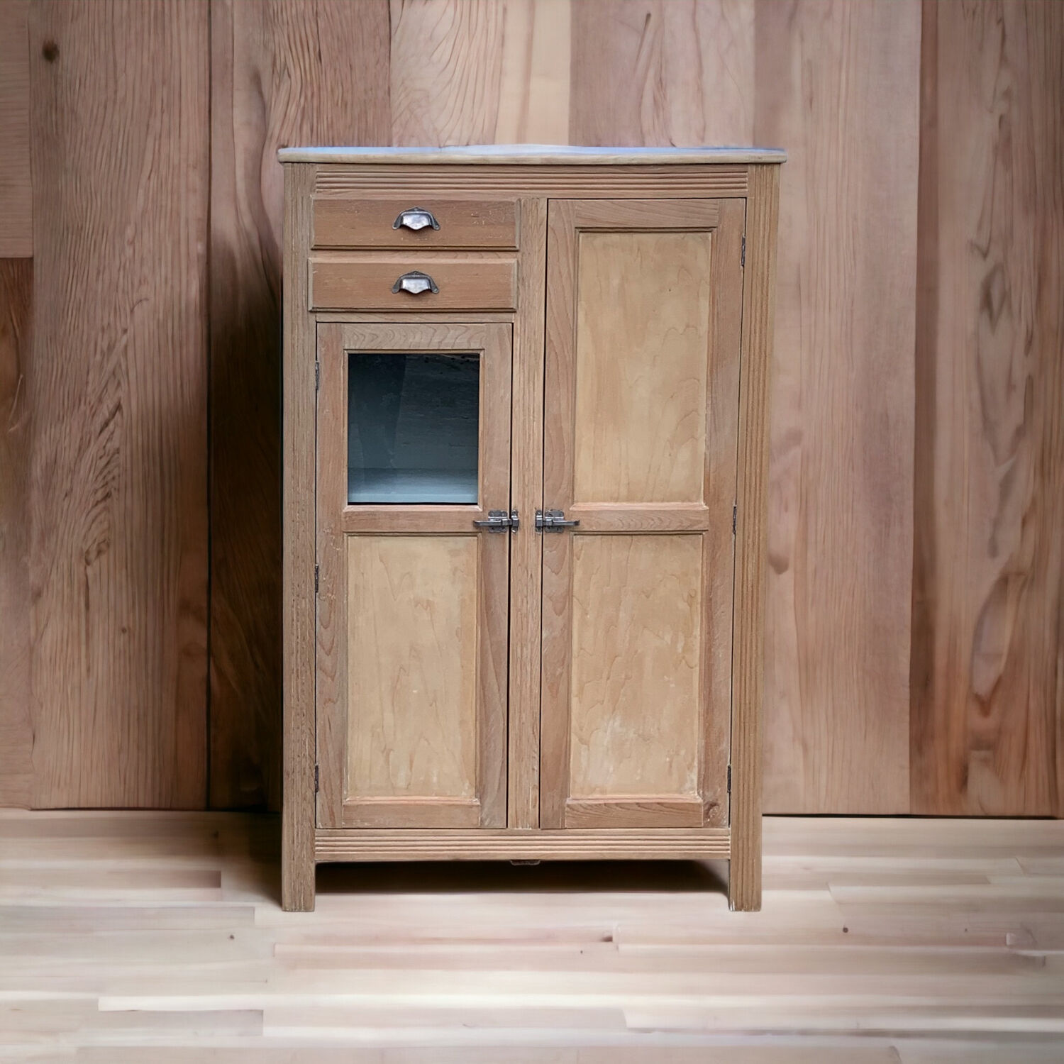 Buffet parisien bois brut 1940