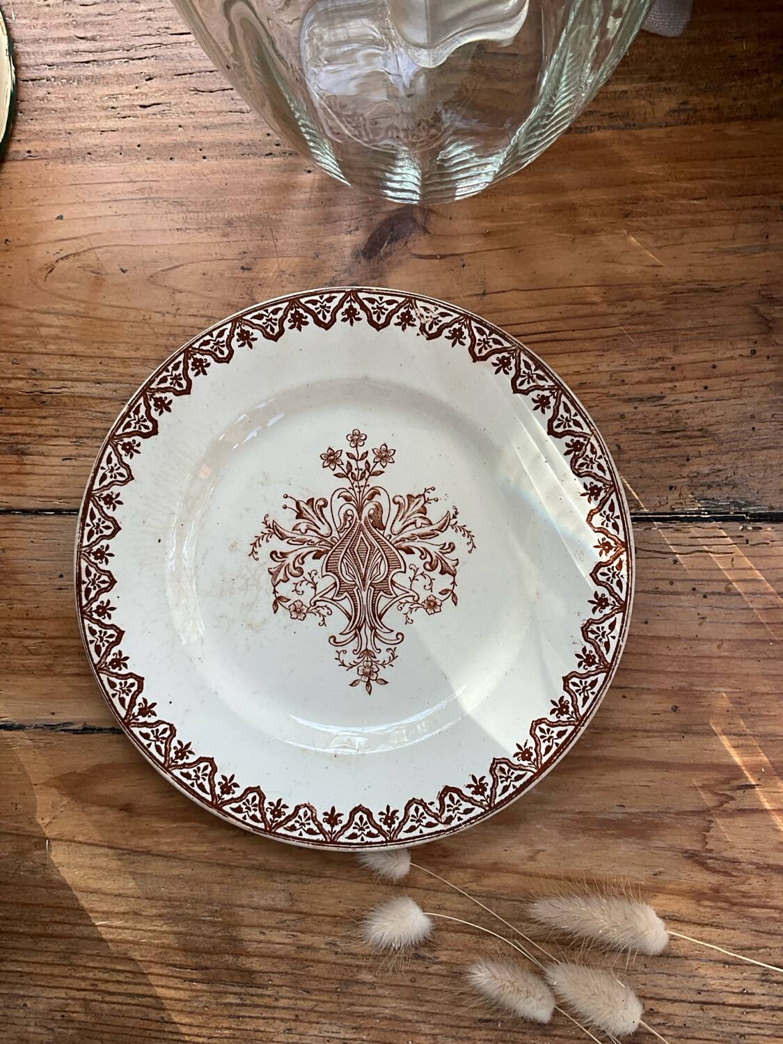 2 small plates 🍂 iron earth