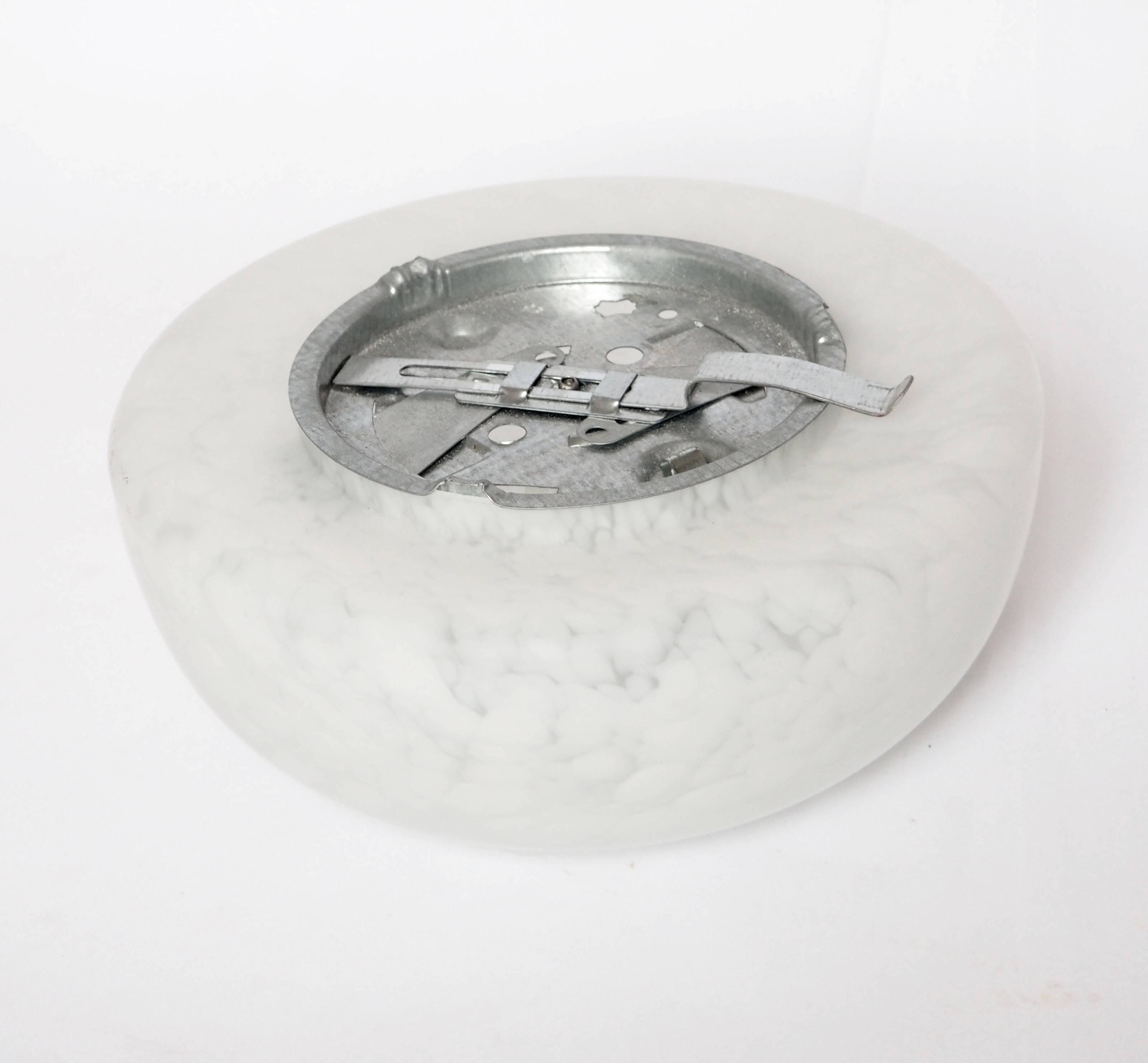 Large glass ceiling light from Clichy