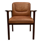 1960s design leather armchair.
