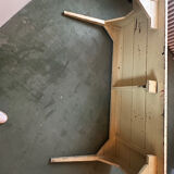 Dining table 160 cm / 62 cm from the 1940s/1950s