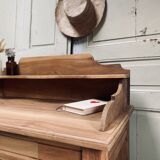 Antique solid oak secretary – gently refurbished