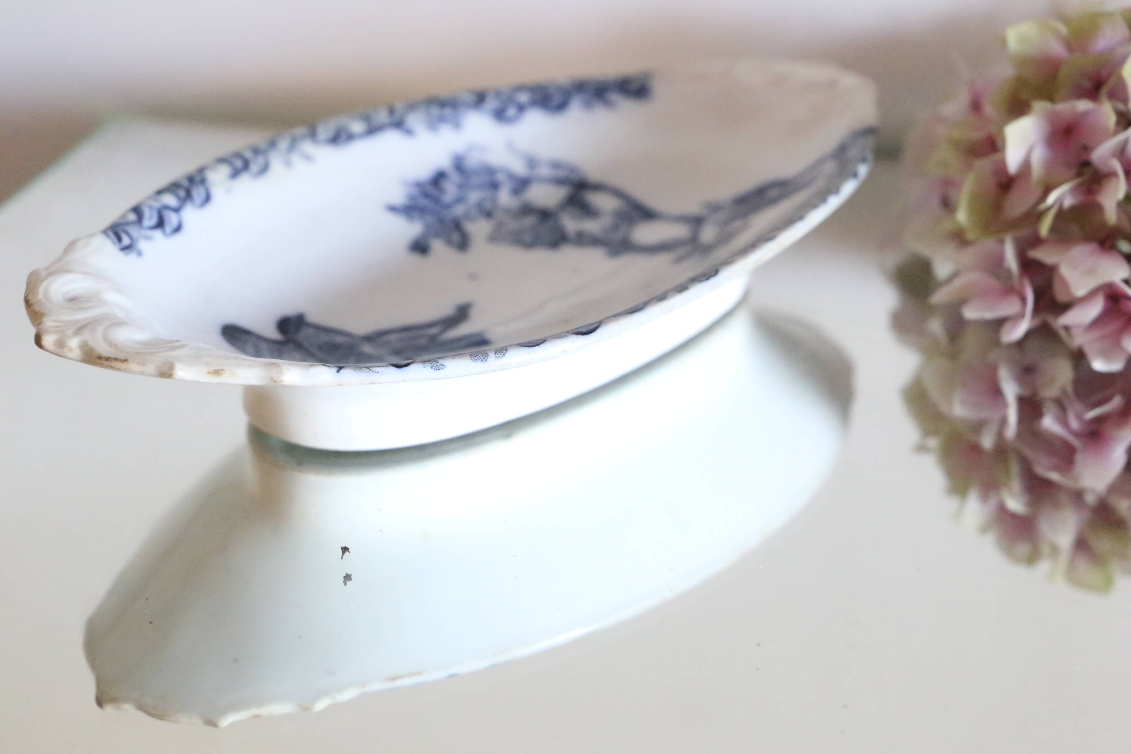 19th century iron clay dish