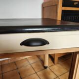 old table / desk revamped