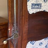 Alsatian walnut wardrobe 18th century