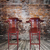 Barstool with file