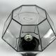 1960s 1970s Ceiling Lamp by Glashütte Limburg Germany Space Age Design
