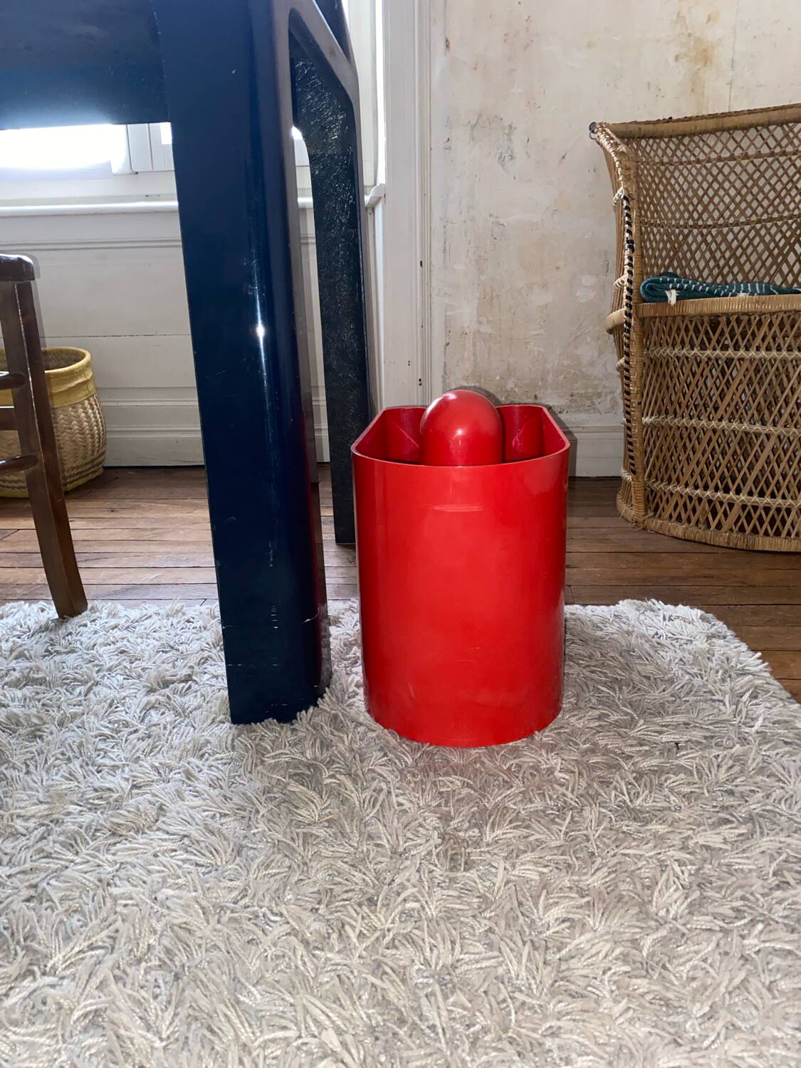 Magazine holder Rodolfo Bonetto space age 1960