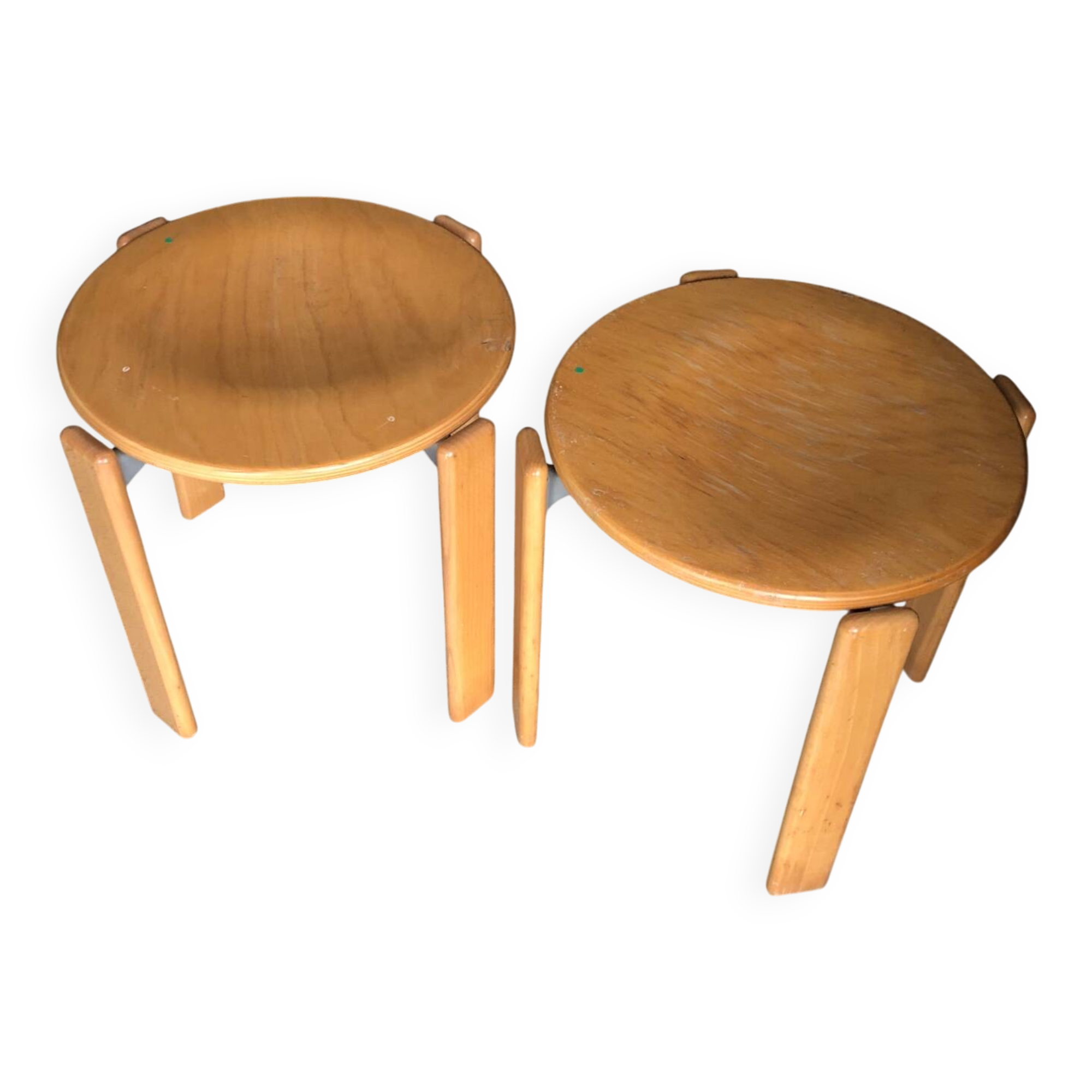 Set of two Bruno Rey stools