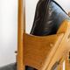 Fauteuil trône design vintage des années 1950