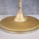 Vintage Brass And Glass Table Lamp, 1930s