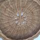 Basket glove wicker with cover
