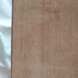 Old vintage marquetry wooden tray