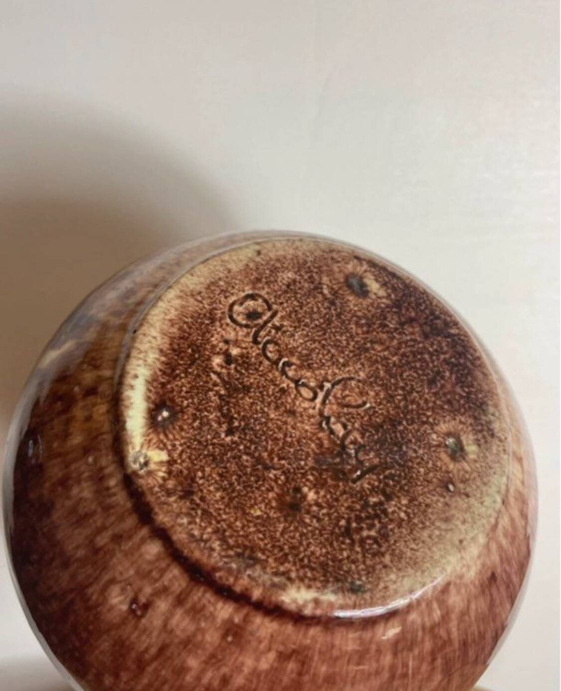 Ancient ceramic vase from Accolay