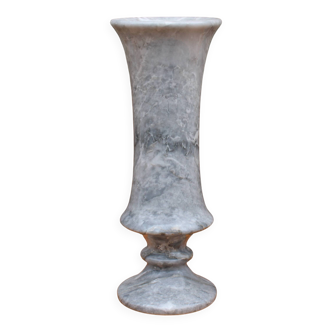 Natural stone vase (marble or alabaster)