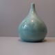 Celadon blue soliflore vase