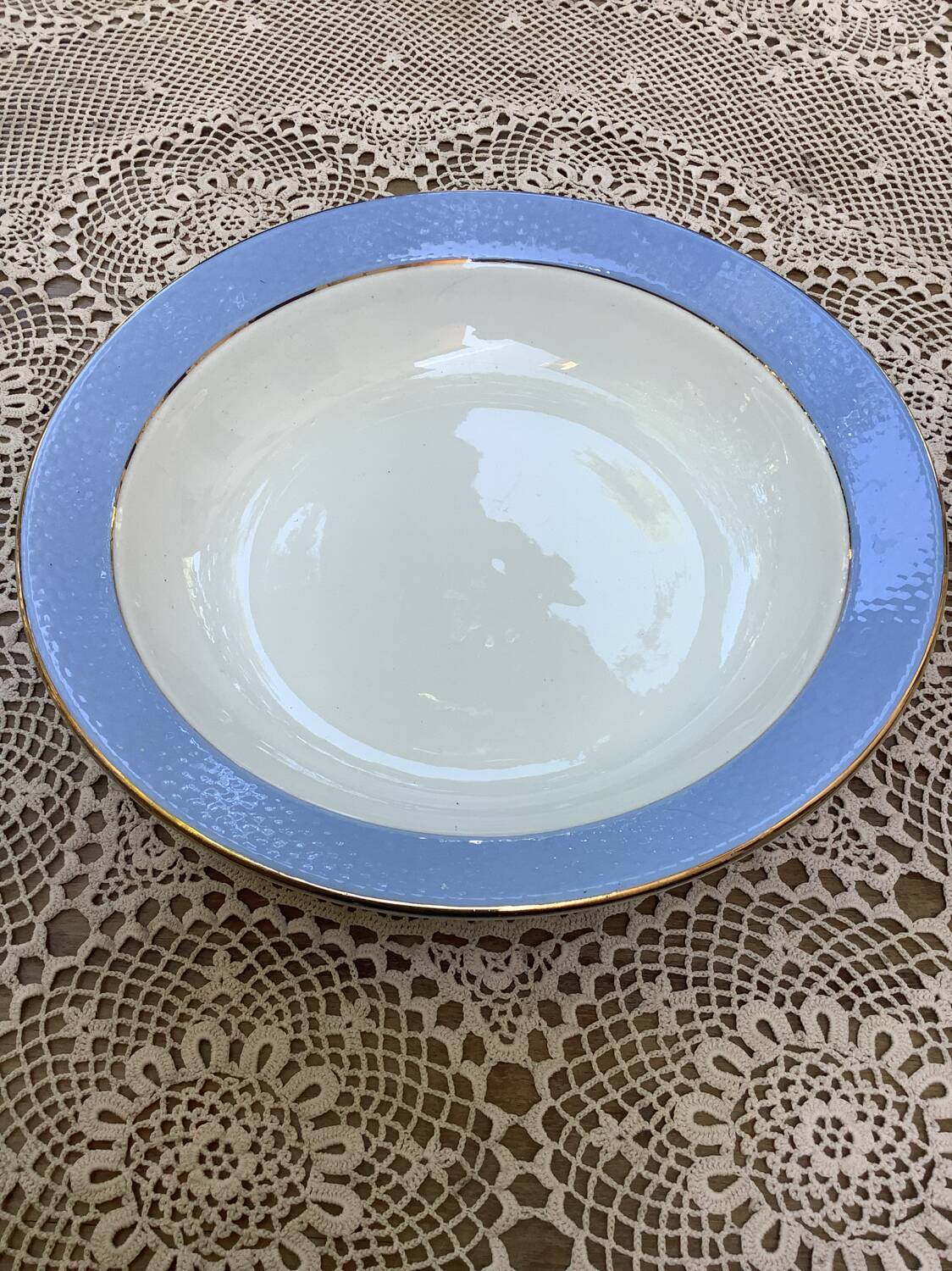 🩵 Set of 3 antique L'Amandinoise dishes 🩵