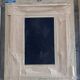 Framed reproduction painting with a golden frame.