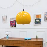 retro yellow portable lamp