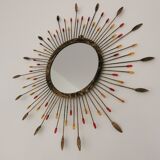 Vintage sun mirror