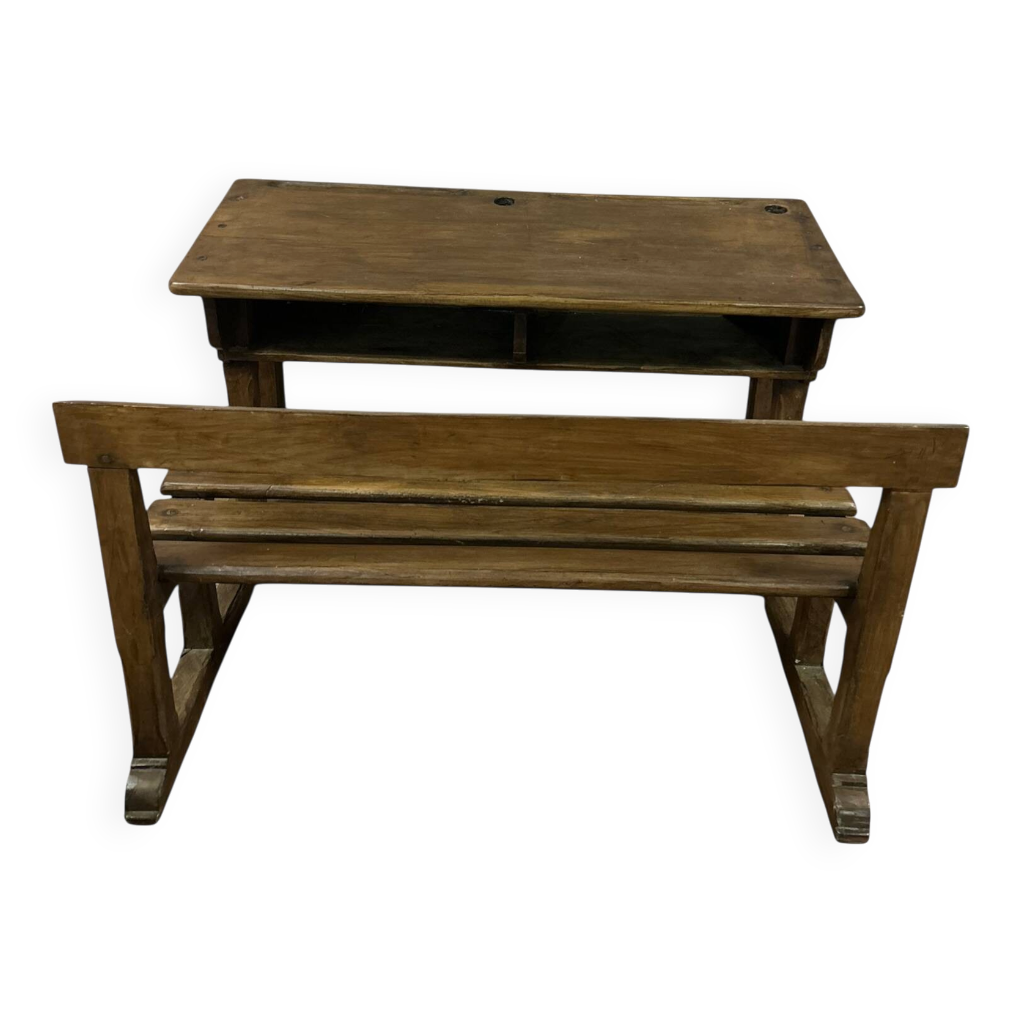 School desk for 2 people