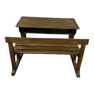School desk for 2 people