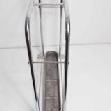 Umbrella door chrome bowl cast iron 1960