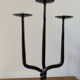 Antique wrought iron candlestick