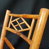 Folding bamboo chair for children