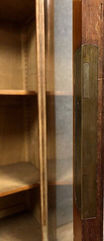 Louis XVI Parisian library in precious wood and gilded bronze