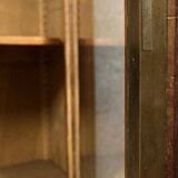 Louis XVI Parisian library in precious wood and gilded bronze