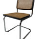 Chair model Cesca B32 in black and chrome