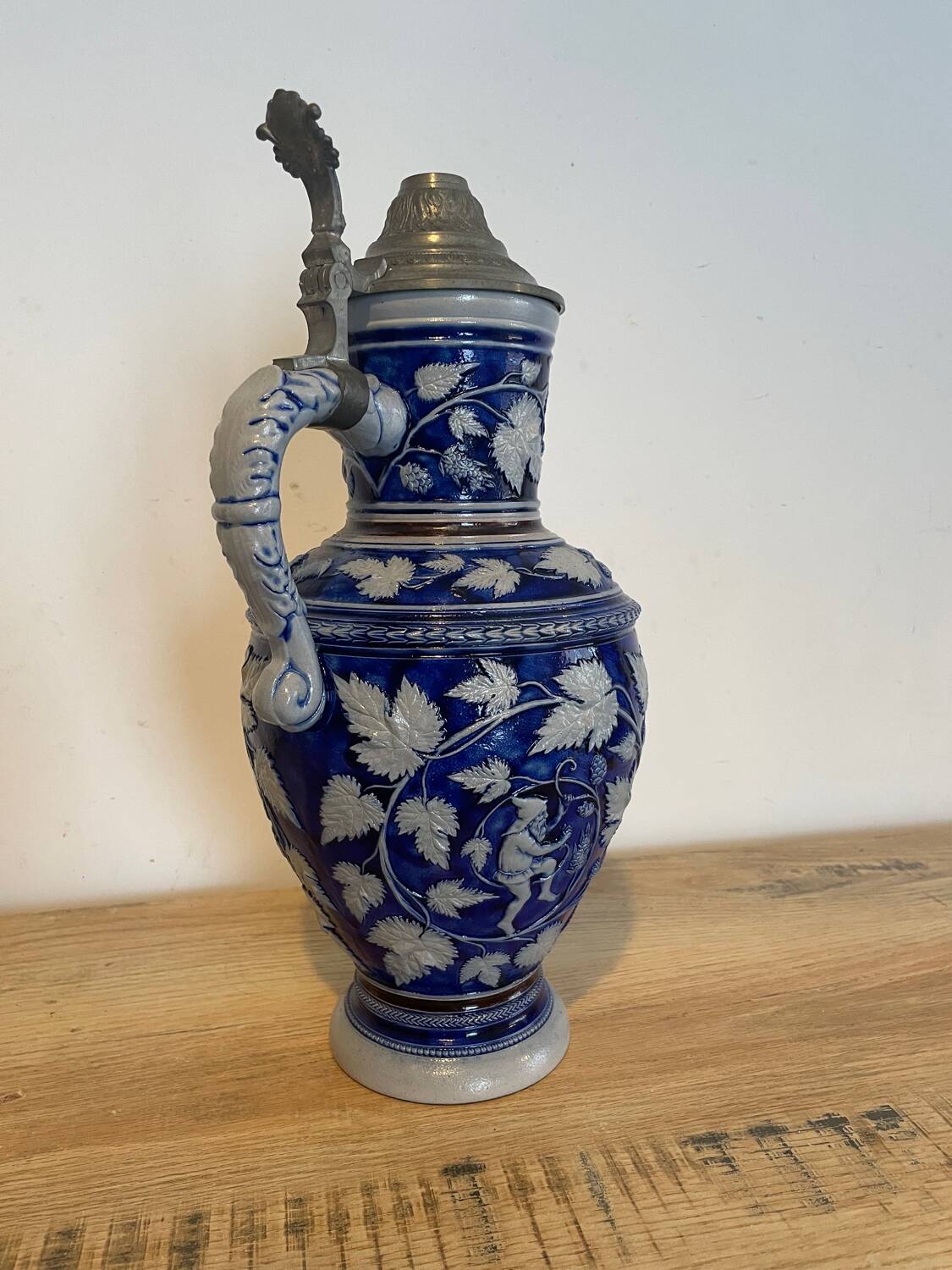Westerwald stoneware jug — Reinhold Hanke Manufacture