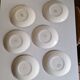 Set of 12 oval-shaped dinner plates, Salins Tolede pattern