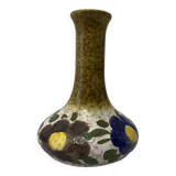 Rare enamelled ceramic vase no. 9101/1 - 1960s / 70s - west germany