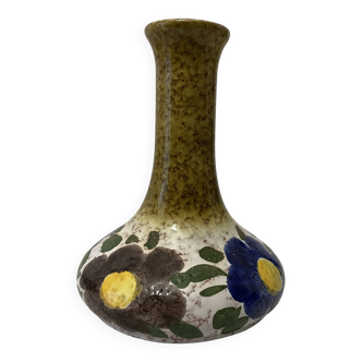 Rare enamelled ceramic vase no. 9101/1 - 1960s / 70s - west germany