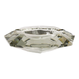 Crystal ashtray, Val Saint Lambert, Belgium, 1950s