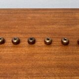 Brutalist Mid-Century Candle Holder in Bronze, 1960s, set of 6