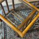 Vintage rattan coffee table