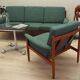 Lounge suite, Danish design, 1960s, Grete Jalk, manufacturer: France & Søn