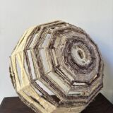Vintage 70s wool ceiling lamp shade