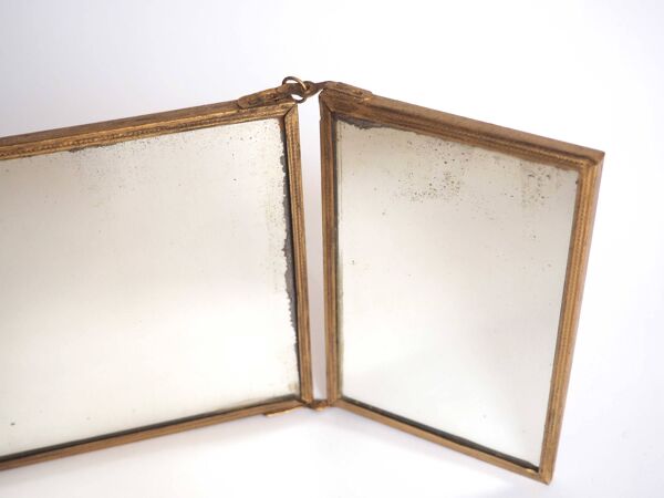 Miroir triptyque années 1900