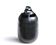 Black sculptural ceramic vase, 1970s