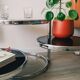 1970s three-tier coffee table