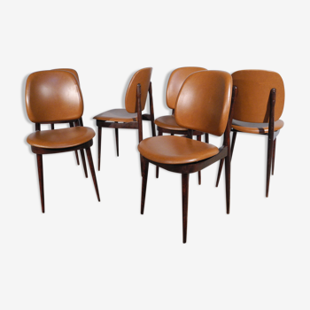 6 "pegase" chairs from Baumann