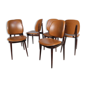 6 "pegase" chairs from Baumann
