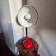 Vintage orange/red table lamp Kerma Keur