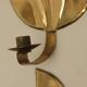 Pair of Swedish Mid-Century Brass Wall Sconces
