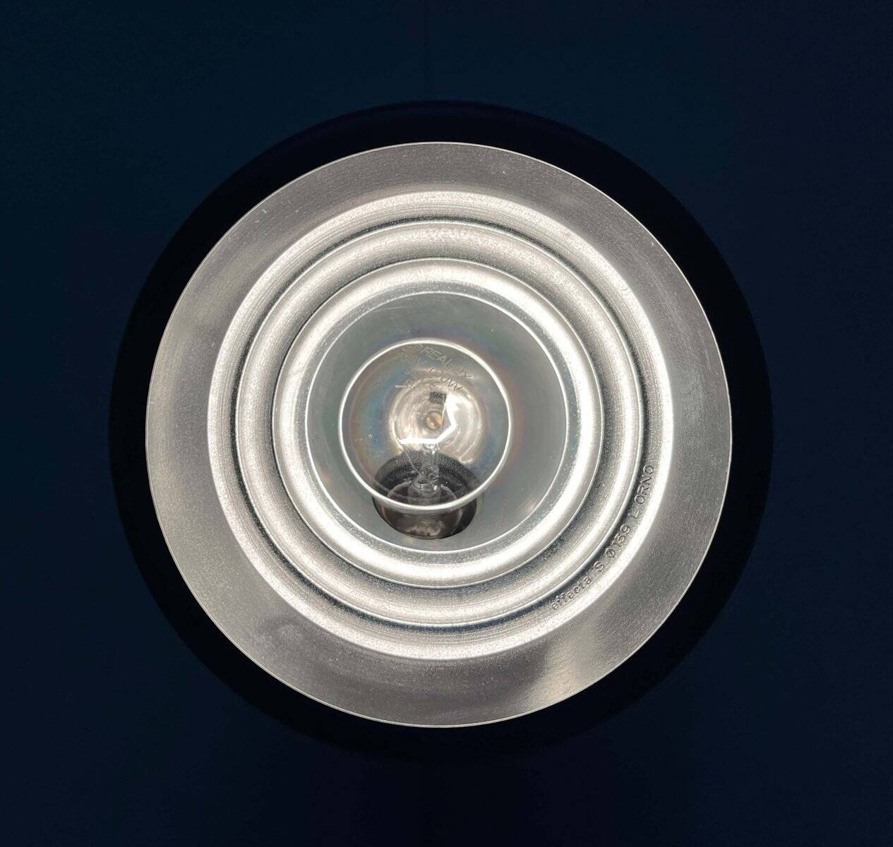 Modern minimalist ceiling lights from the mid-century by Orno, Finland, 1960, set of 2.